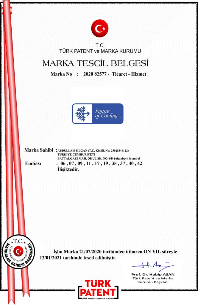 Our Certificates Cold Chain